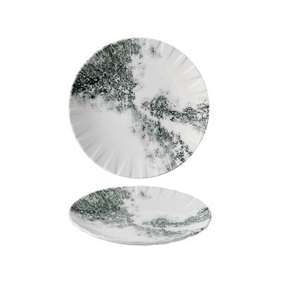 Churchill - Piatto coupe 27,2 cm Abstract Smoke Black
