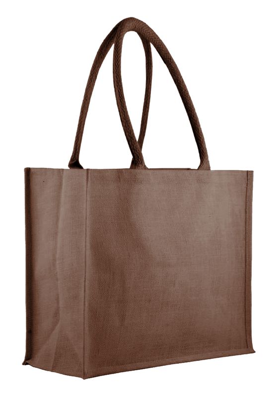 Borsa Juta 35hx45x15 cm Marrone