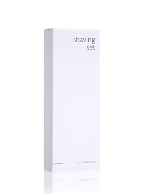 Tirolix - Set per la rasatura in scatola di cartone White Accessories