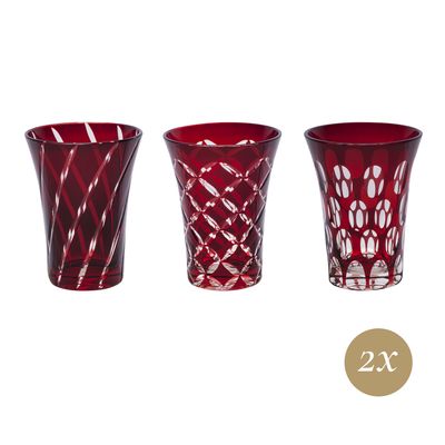 Geminiano Cozzi - Bicchiere alto 27 cl Rosso Twin One
