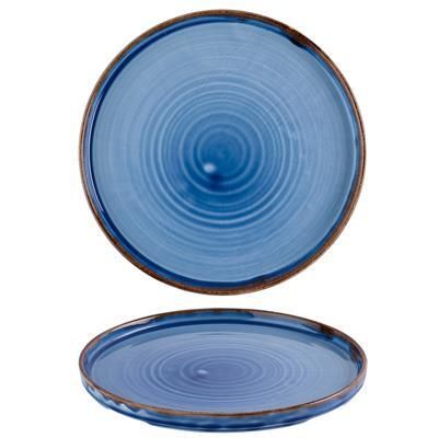 Dudson - Piatto piano walled 26 cm Harvest Indigo