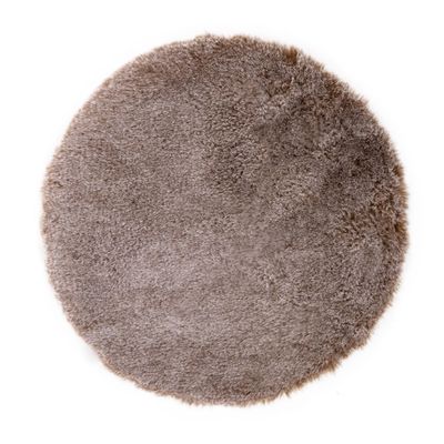 Tappeto Pelliccia Coniglio 35 cm Taupe - Tirolix