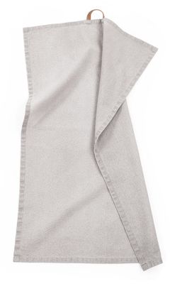 Canovacci/Strofinacci Tinta Unita 3 Pz. 50x70 cm Grigio Chiaro - Tirolix