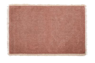 Tovaglietta Piccole Frange 33x48 cm Ruggine - Tirolix