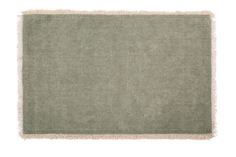 Tovaglietta Piccole Frange 33x48 cm Verde - Tirolix