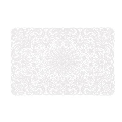 Tovaglietta in Pizzo 45x30 cm Bianco - Tirolix