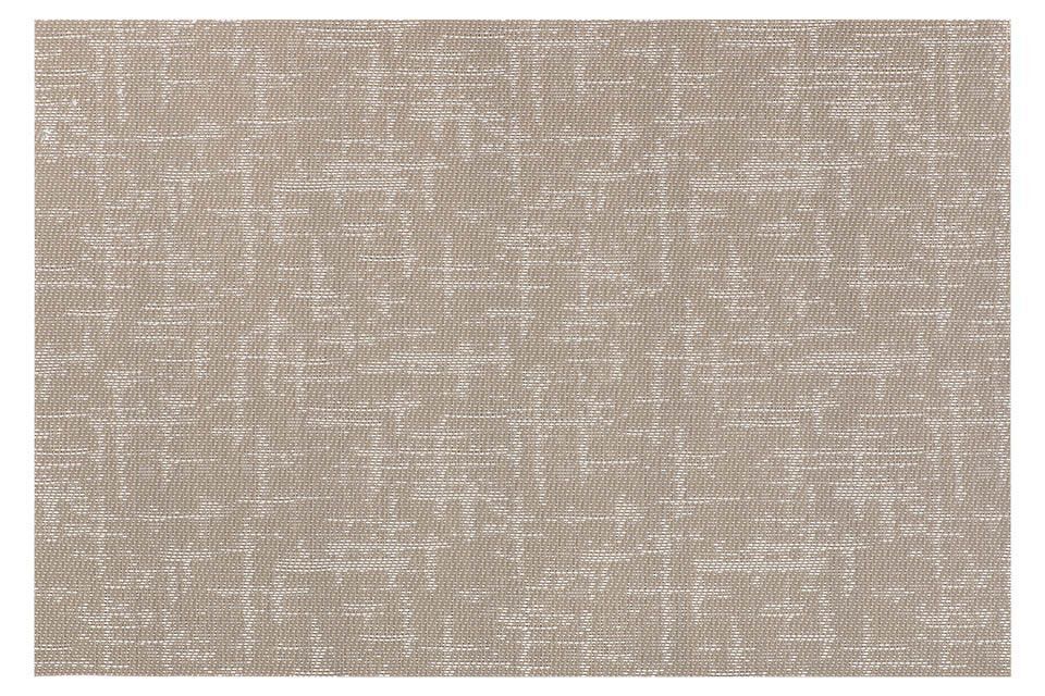 Tovaglietta Motivo Geometrico Melange 30x45 cm Taupe - Tirolix