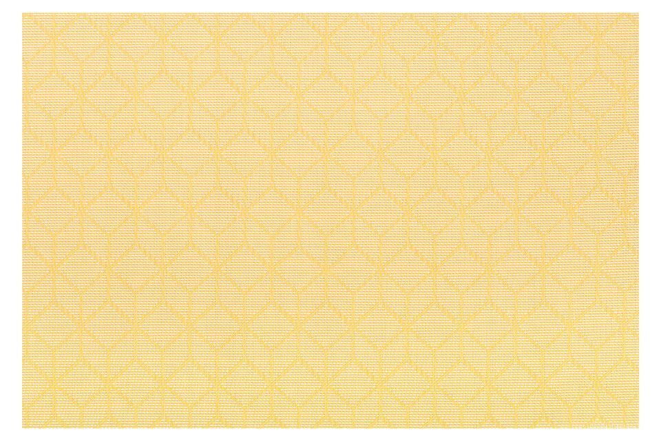 Tovaglietta Motivo Geometrico Cubo 30x45 cm Giallo - Tirolix