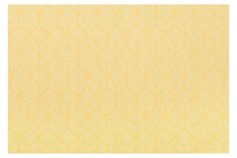 Tovaglietta Motivo Geometrico Cubo 30x45 cm Giallo - Tirolix