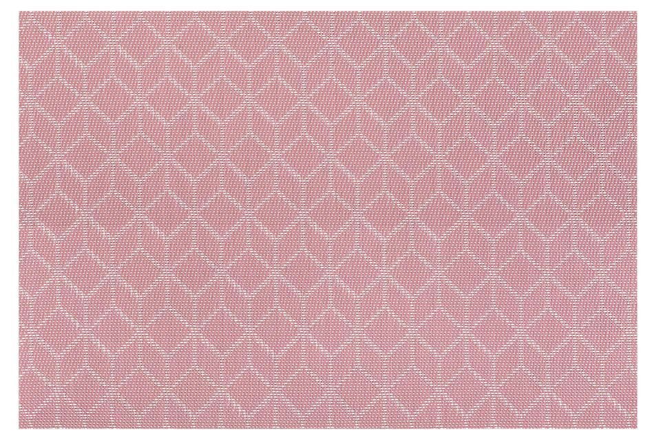 Tovaglietta Motivo Geometrico Cubo 30x45 cm Rosso - Tirolix