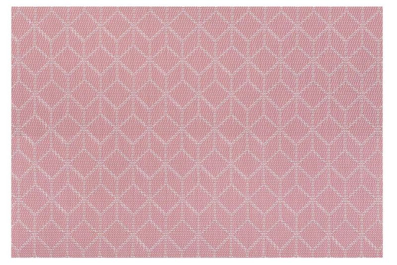 Tovaglietta Motivo Geometrico Cubo 30x45 cm Rosso - Tirolix