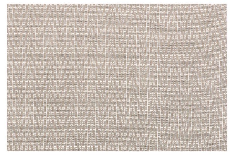 Tovaglietta Motivo Geometrico 30x45 cm Taupe - Tirolix