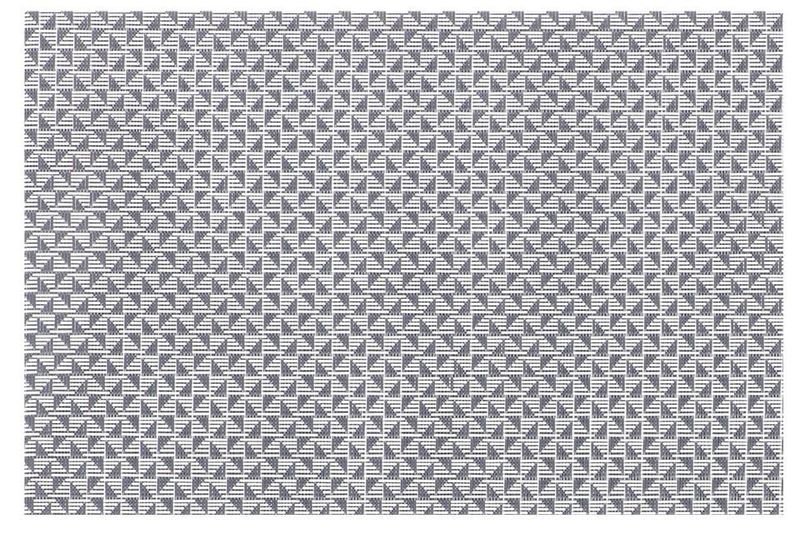Tovaglietta Motivo Geometrico Triangolo 30x45 cm Grigio - Tirolix