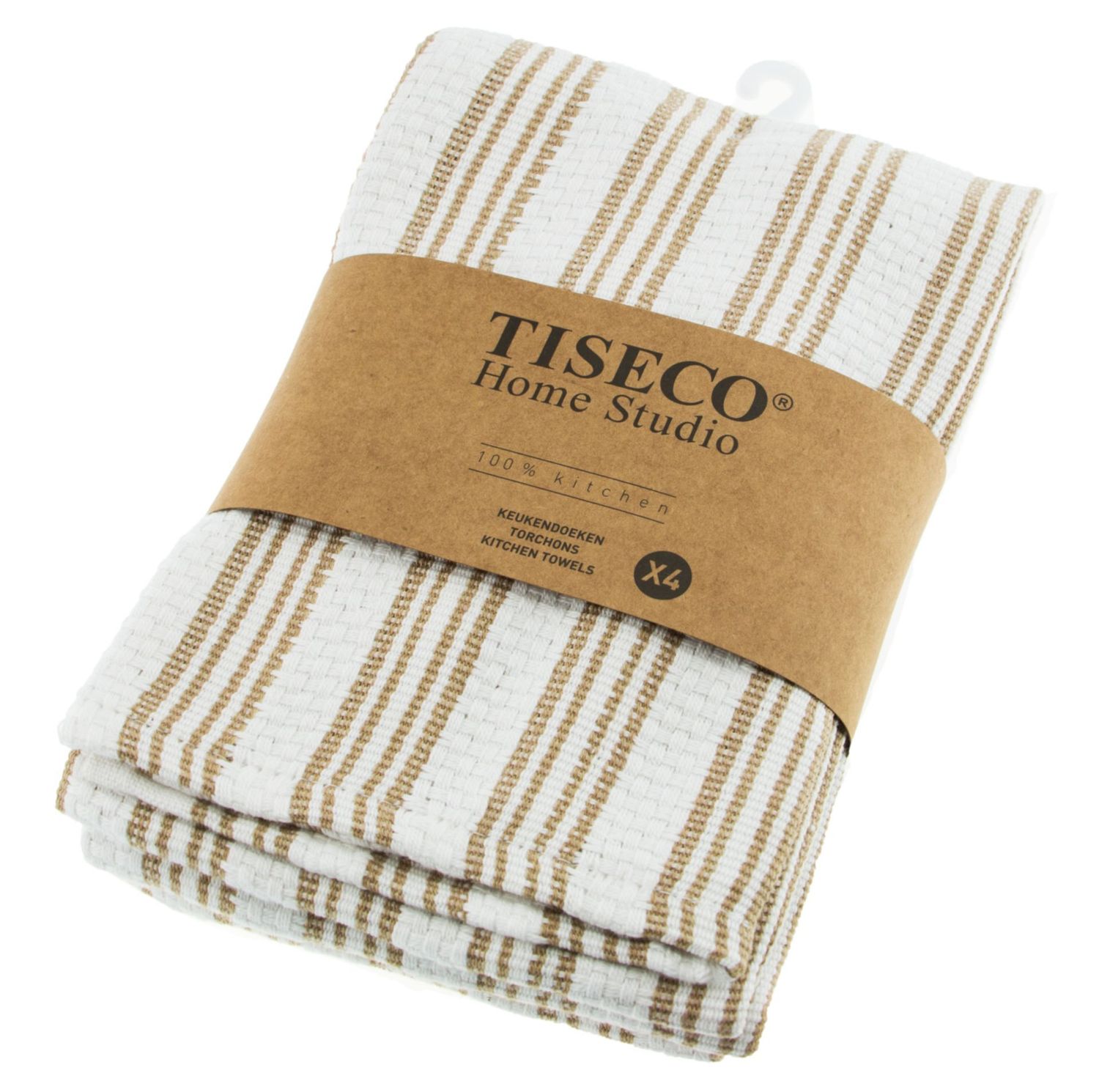 Canovacci/Strofinacci Intrecciato 3 pezzi 50 x 70 cm Sabbia - Tirolix