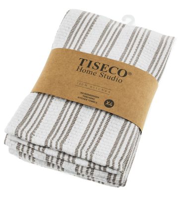 Canovacci/Strofinacci Intrecciato 3 pezzi 50 x 70 cm Taupe - Tirolix