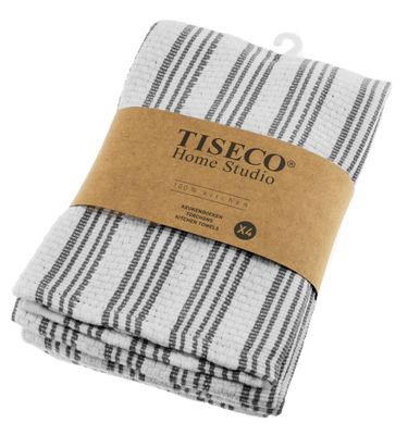Canovacci/Strofinacci Intrecciato 3 pezzi 50 x 70 cm Grigio - Tirolix