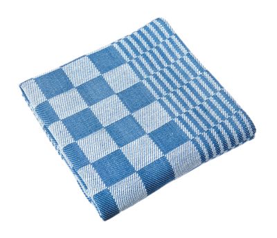 Canovacci/Strofinacci Scacchi 6 Pz. 65x65 cm Blu - Tirolix