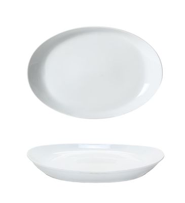 Piatto Ovale Coupe 38 cm Forma 02 - Royal Porcelain