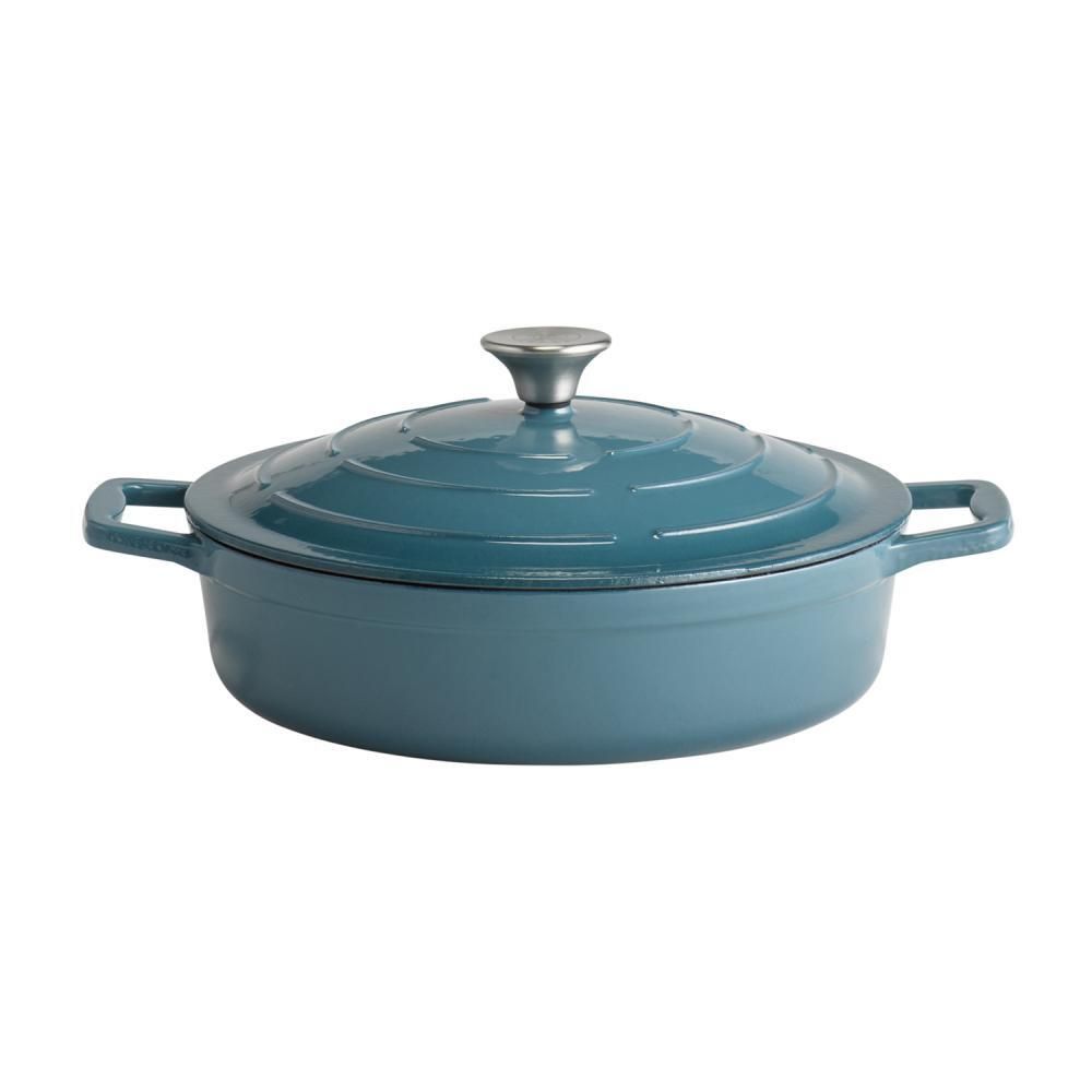 APS - Casseruola con coperchio &quot;5 Stars&quot; 28 x 28 cm Blu