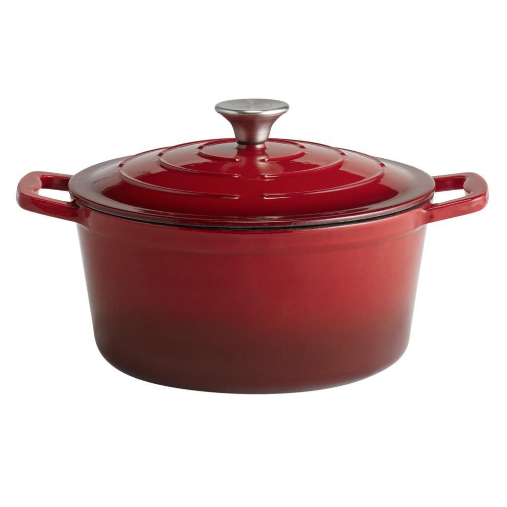 APS - Pentola con coperchio &quot;5 Stars&quot; 25 x 25 cm Rosso