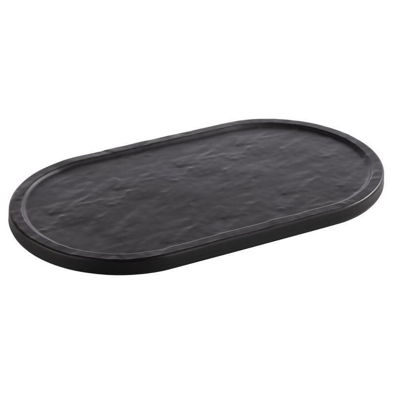 APS - Vassoio &quot;Slate&quot; 15,5 x 28 cm Nero