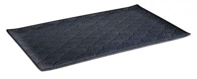 APS - Vassoio GN &quot;Dark Wave&quot; 32,5 x 53 cm
