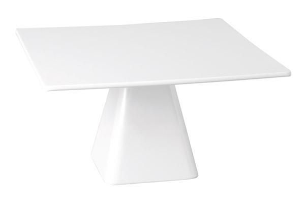 APS - Piatto da portata e torta &quot;Casual&quot; 31 x 31 cm Bianco