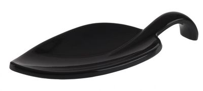 APS - Cucchiaio da finger food &quot;Leaf&quot; 4,5 x 10 cm Nero
