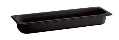 APS - Contenitore GN 2/4 &quot;Ecoline&quot; 16,2 x 53 cm 3L Nero
