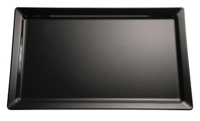 APS - GN 1/3 Vassoio &quot;Pure&quot; 17,5 x 32,5 cm Nero