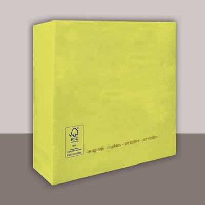 Tovagliolo Bambù 2 veli 25x25 cm - Tirolix
