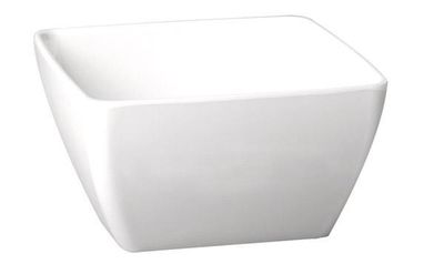 APS - Ciotola quadrata &quot;Friendly&quot; 25 x 25 cm Bianco