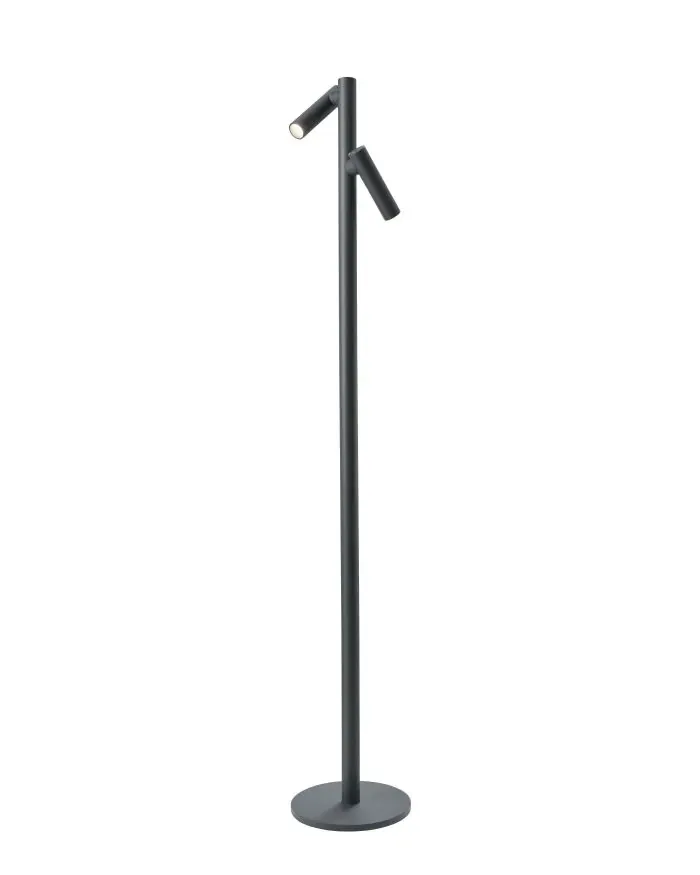 Lampada da terra Tubo Led Antracite - Sompex