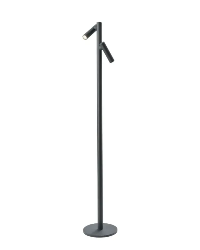 Lampada da terra Tubo Led Antracite - Sompex