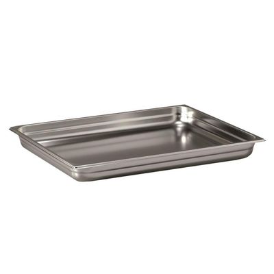 Vasca Gastronorm 2/1 65 x 53 cm h 10 cm - Inoxmacel