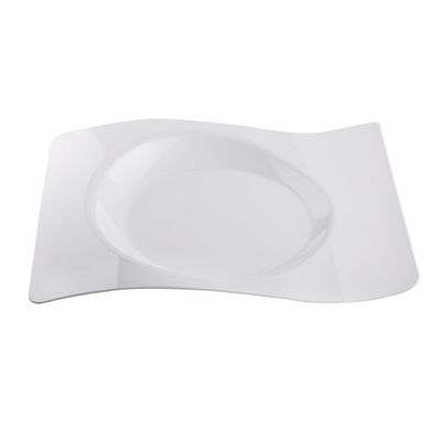 Piatto Onda 28 x 23 cm Bianco - Gold Plast
