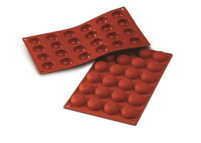 Stampo 24 Pomponette 3,4 cm Classic - Silikomart