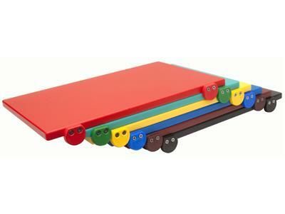 Tagliere Con Fermi 50 x 30 cm Blu - Tirolix
