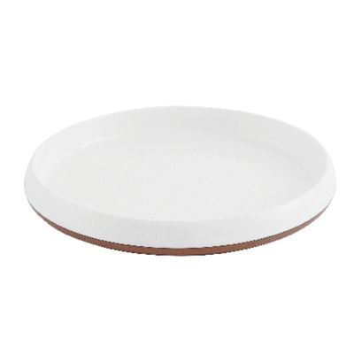 Arthur Krupp - Piatto 19 cm Melamina Two Tone Bianco