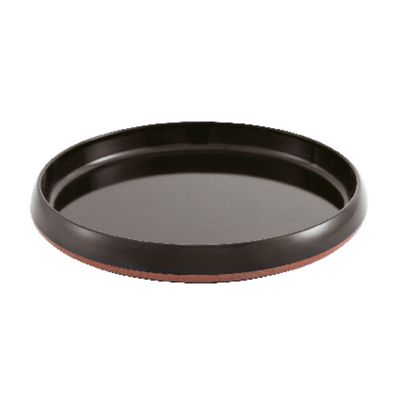 Arthur Krupp - Piatto 24 cm Melamina Two Tone Nero