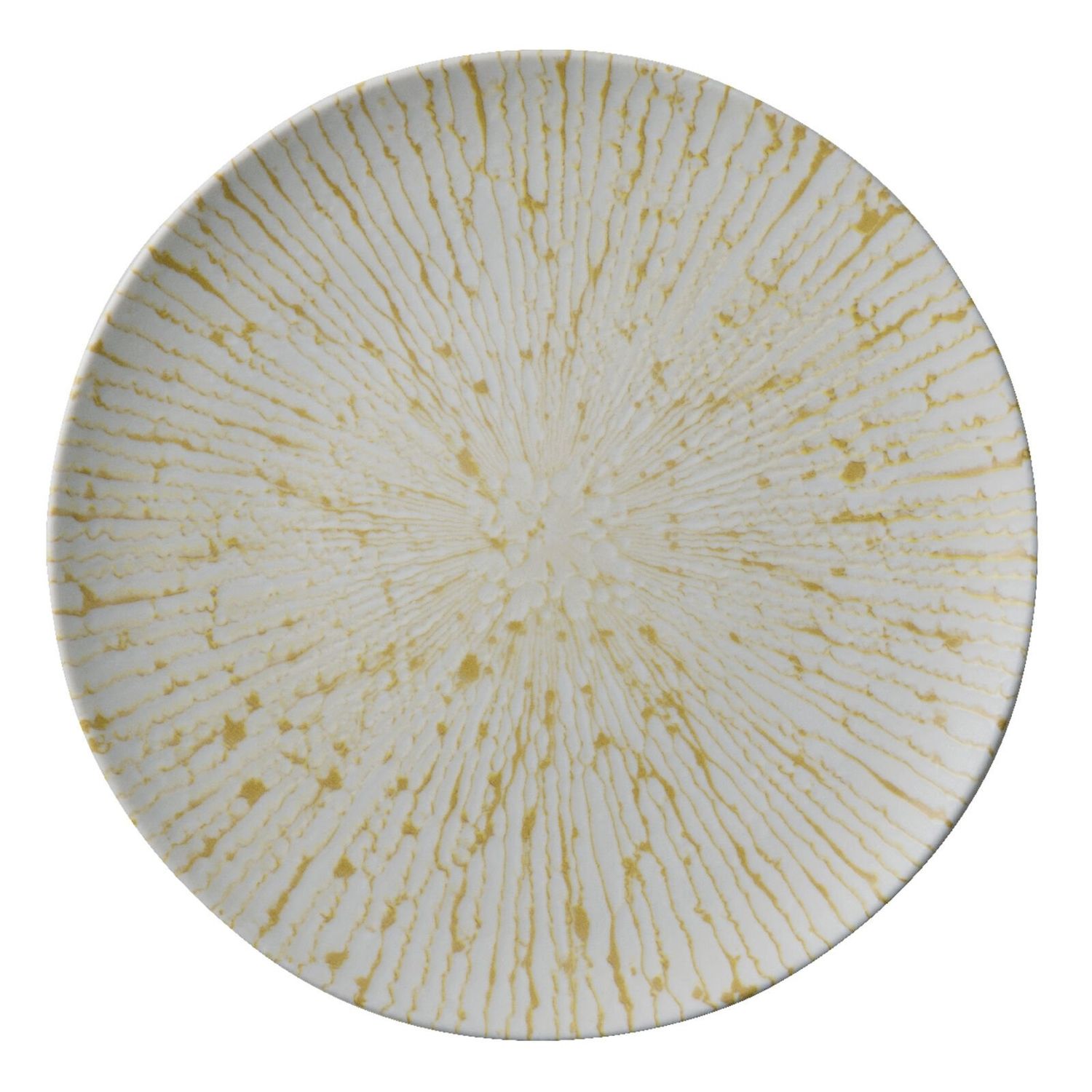 Arthur Krupp - Piatto piano 32 cm Golden Ray