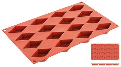 Stampo in silicone rombo 6,5 x 3,5 cm - Contacto