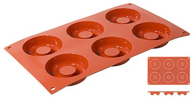 Stampo in silicone savarin 7,2 cm - Contacto