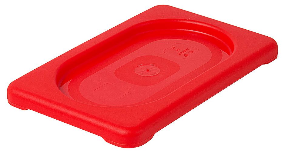 Coperchio GN 1/9 rosso - Contacto