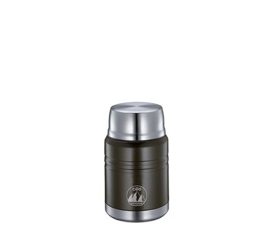 Contenitore termico per alimenti 500 ml Nero Monte - cilio