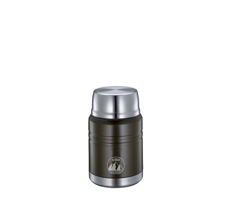 Contenitore termico per alimenti 500 ml Nero Monte - cilio