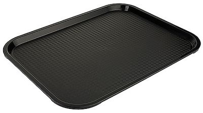 Vassoio per fast food 45 x 35 cm Nero - Contacto