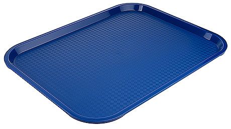 Vassoio per fast food 45 x 35 cm Blu - Contacto