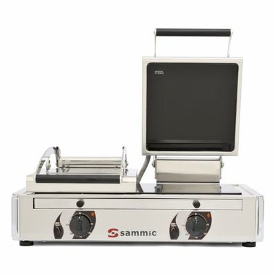 Sammic - Piastra elettrica caffetteria doppia scanalata GV-10LA