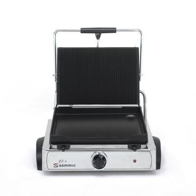 Sammic - Piastra elettrica liscia e scanalata GL-6
